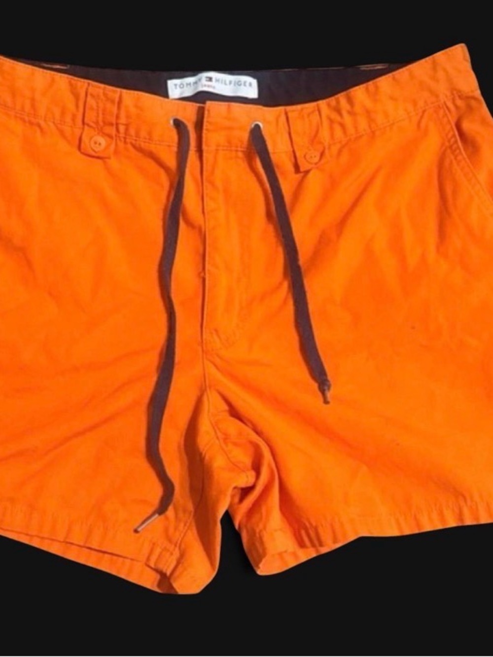 Vintage 2006 Tommy Hilfiger women’s Bright Orange Shorts